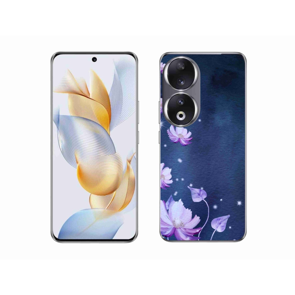 Gélový obal mmCase na Honor 90 - padajúce kvety