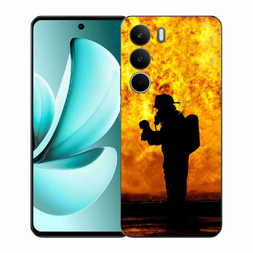 Gélový kryt mmCase na Realme C71 - hasič