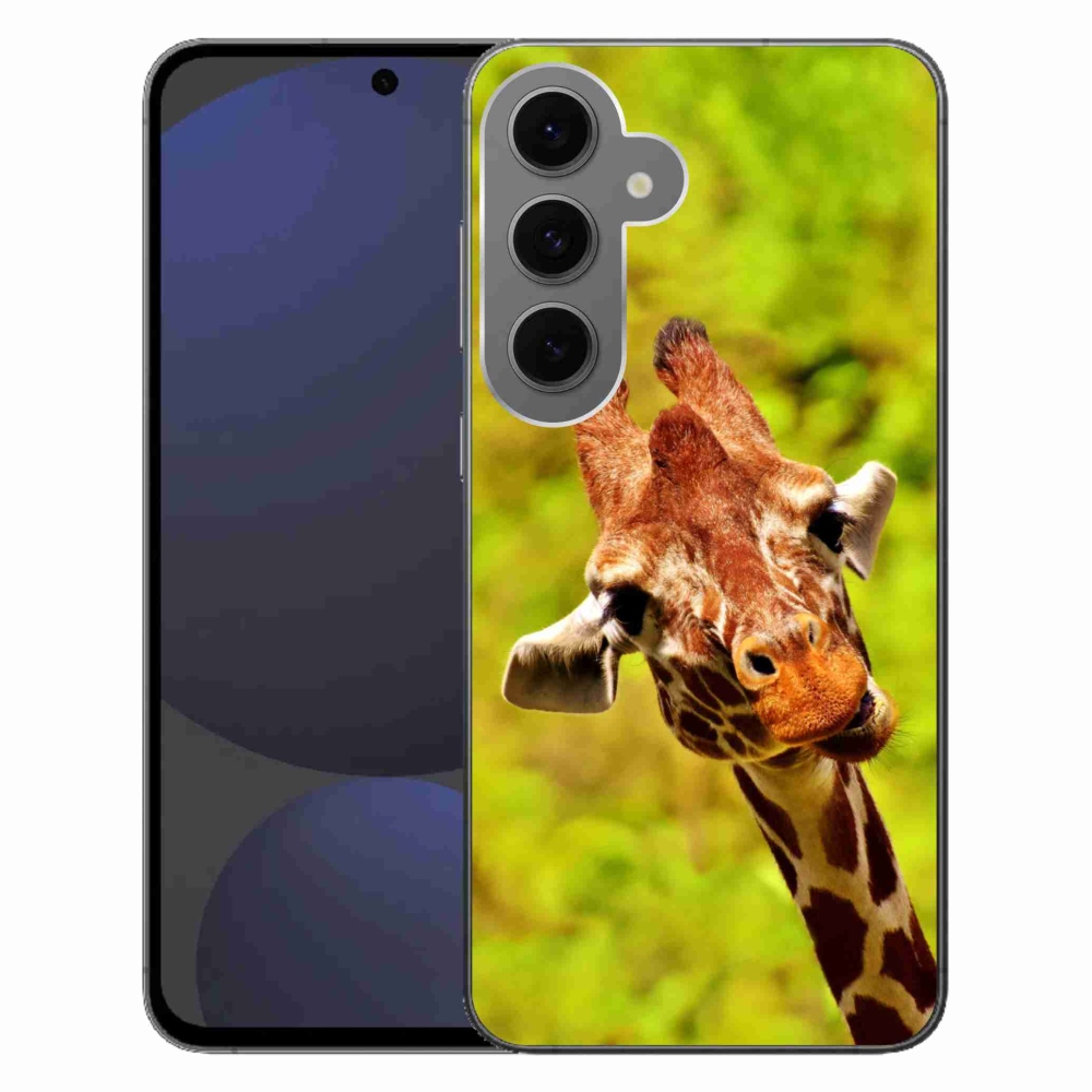 Gélový kryt mmCase na Samsung Galaxy S24 FE - žirafa