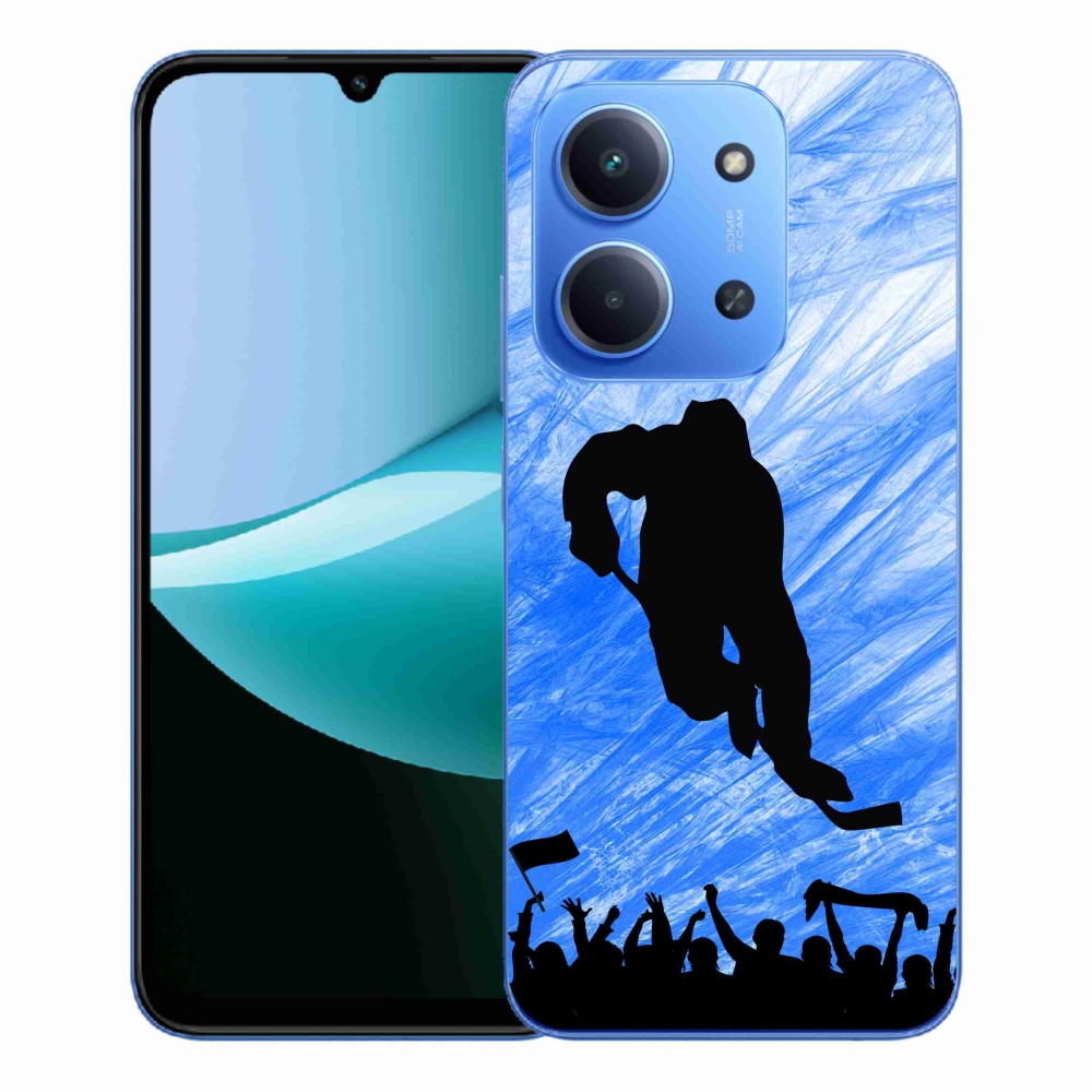 Gélový kryt mmCase na Xiaomi Redmi 15C 4G/5G (173mm) - hokejový hráč