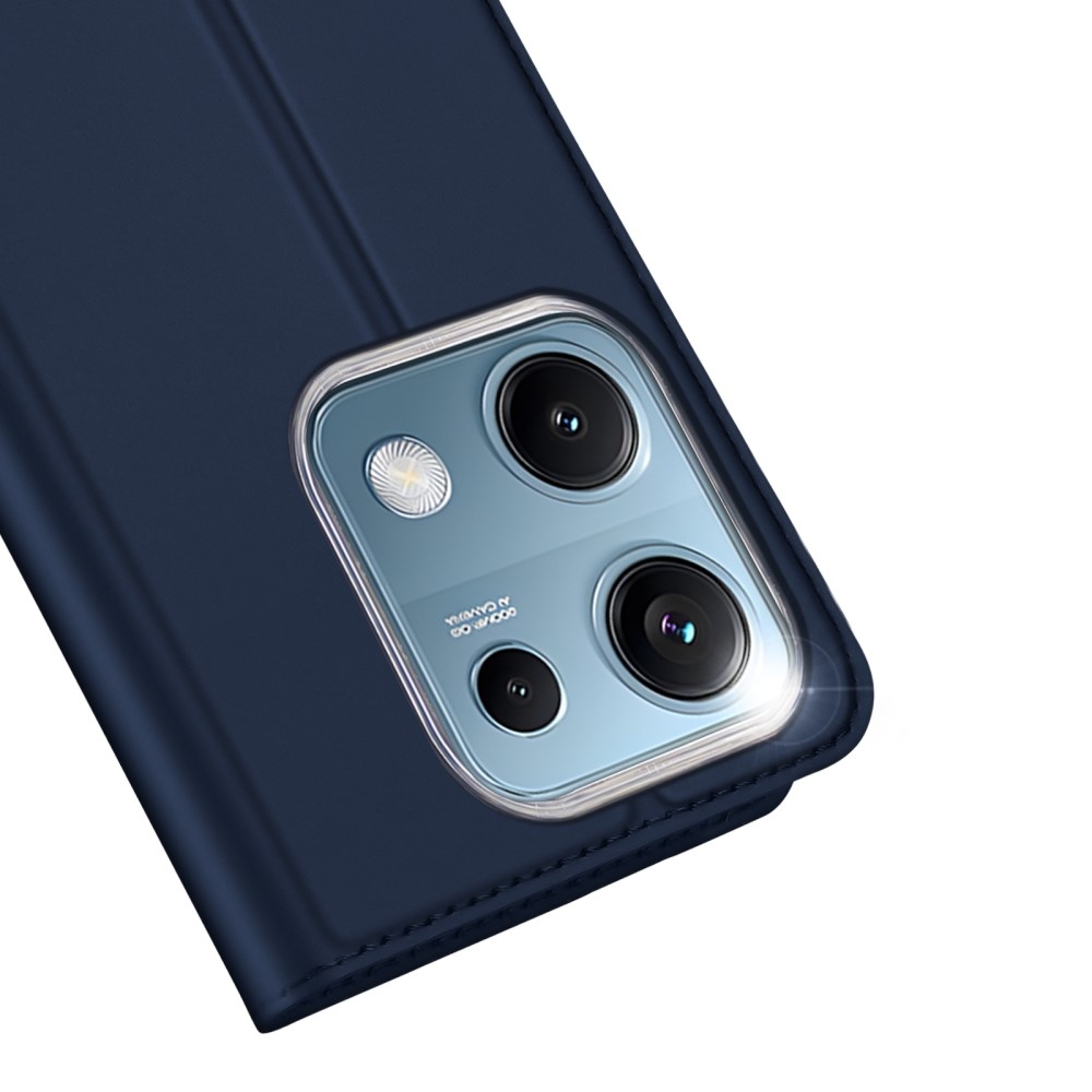 DUX knižkové púzdro na Xiaomi Redmi Note 14S - tmavomodré