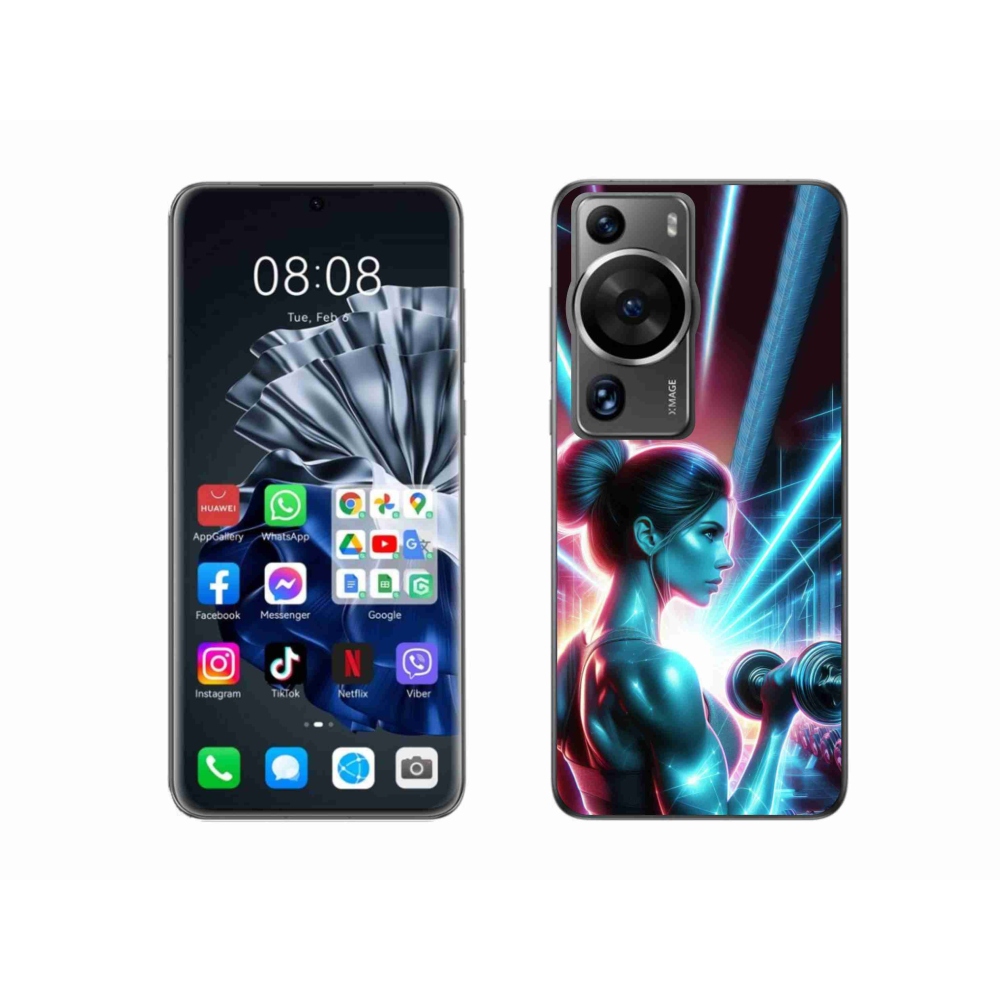 Gélový kryt mmCase na Huawei P60 Pro - posilňovanie