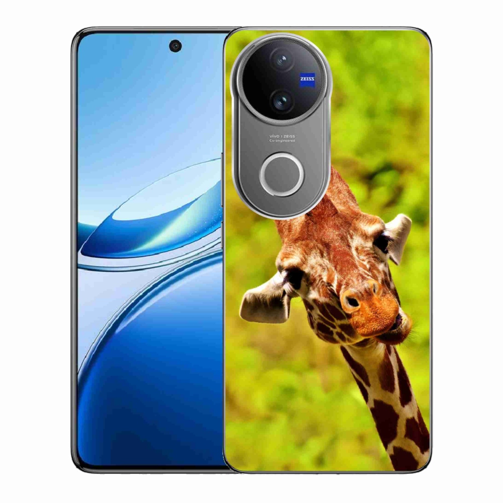 Gélový kryt mmCase na Vivo V50 5G - žirafa