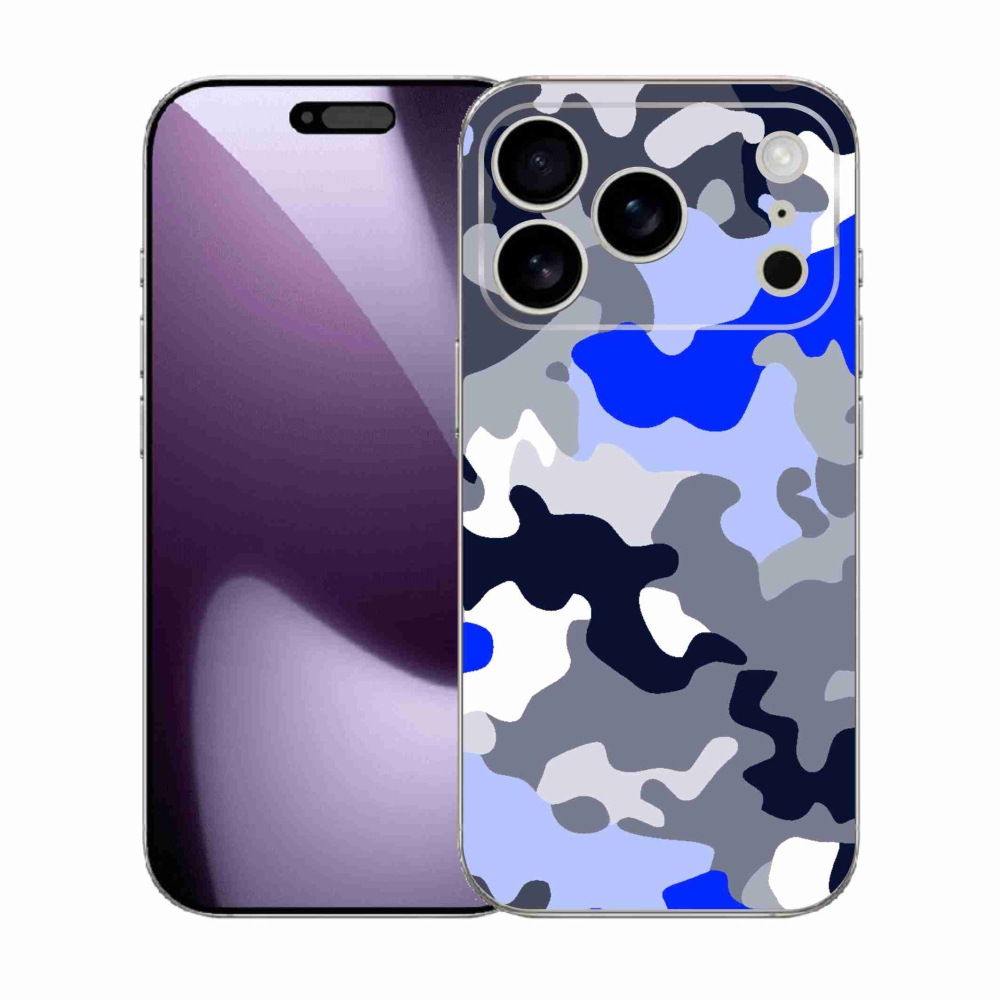 Gélový kryt mmCase na iPhone 17 Pro - maskáčový vzor 8