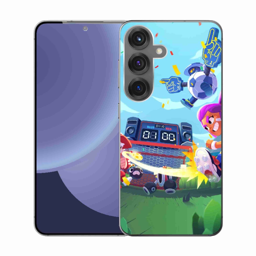 Gélový kryt mmCase na Samsung Galaxy S25 - brawl stars 1