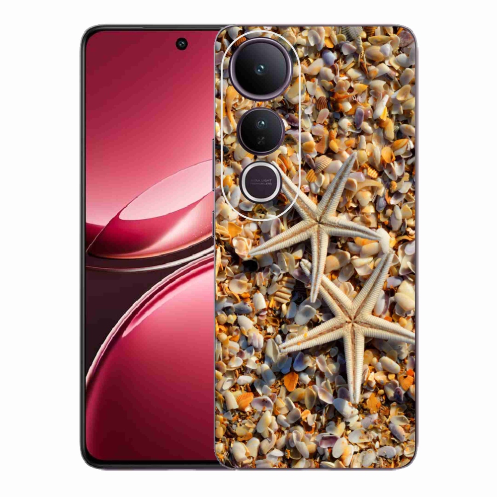 Gélový kryt mmCase na Vivo V50 Lite 4G/5G - morské hviezdice