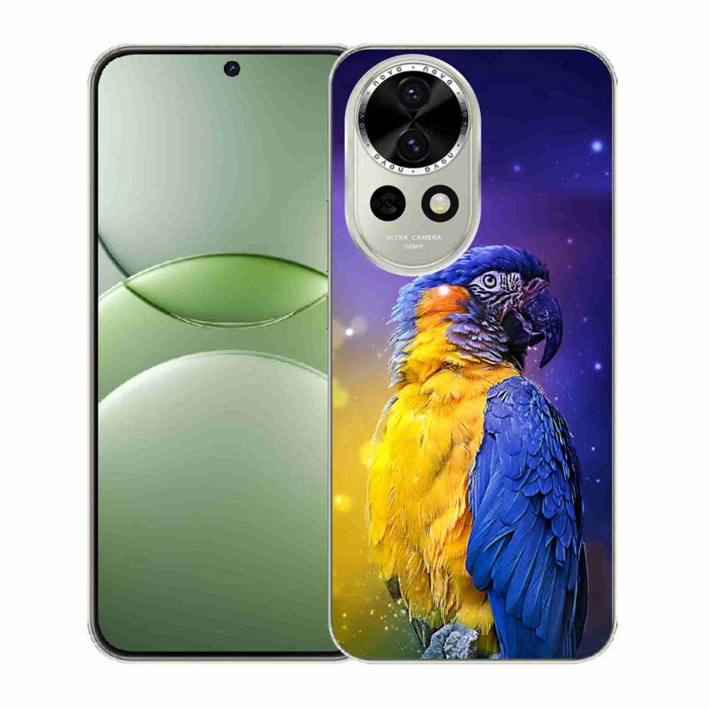 Gélový kryt mmCase na Huawei Nova 13 5G - papagáj ara 1
