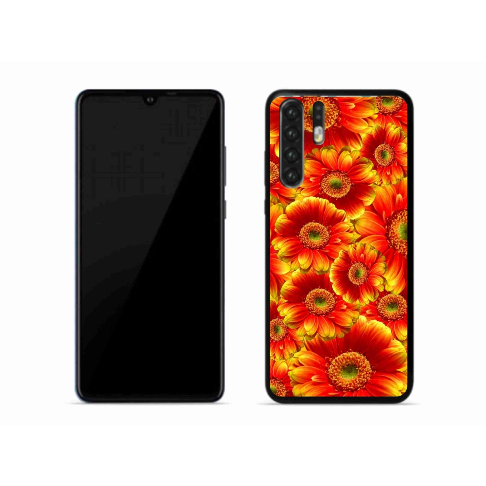 Gélový kryt mmCase na mobil Huawei P30 Pro - gerbera 1