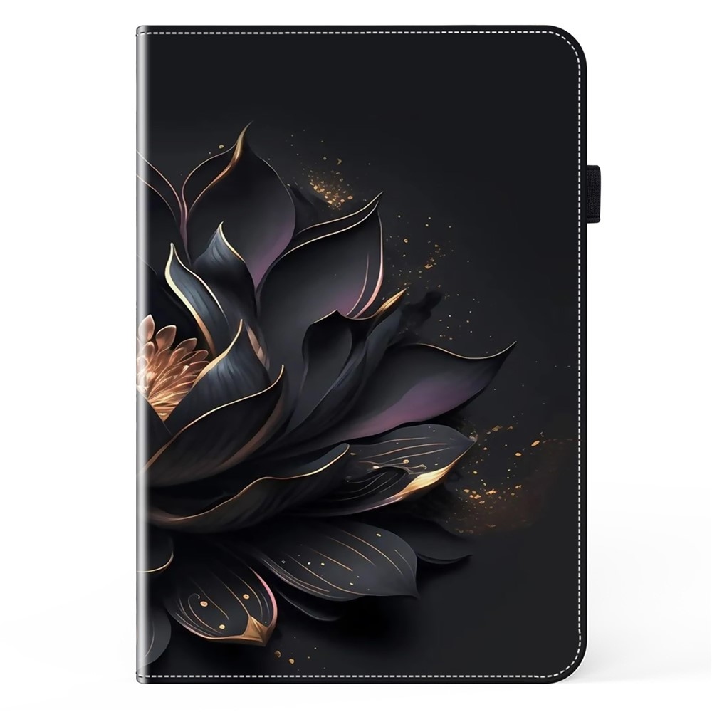 Patts zatváracie púzdro na tablet Xiaomi Redmi Pad SE 8.7 - čierny kvet
