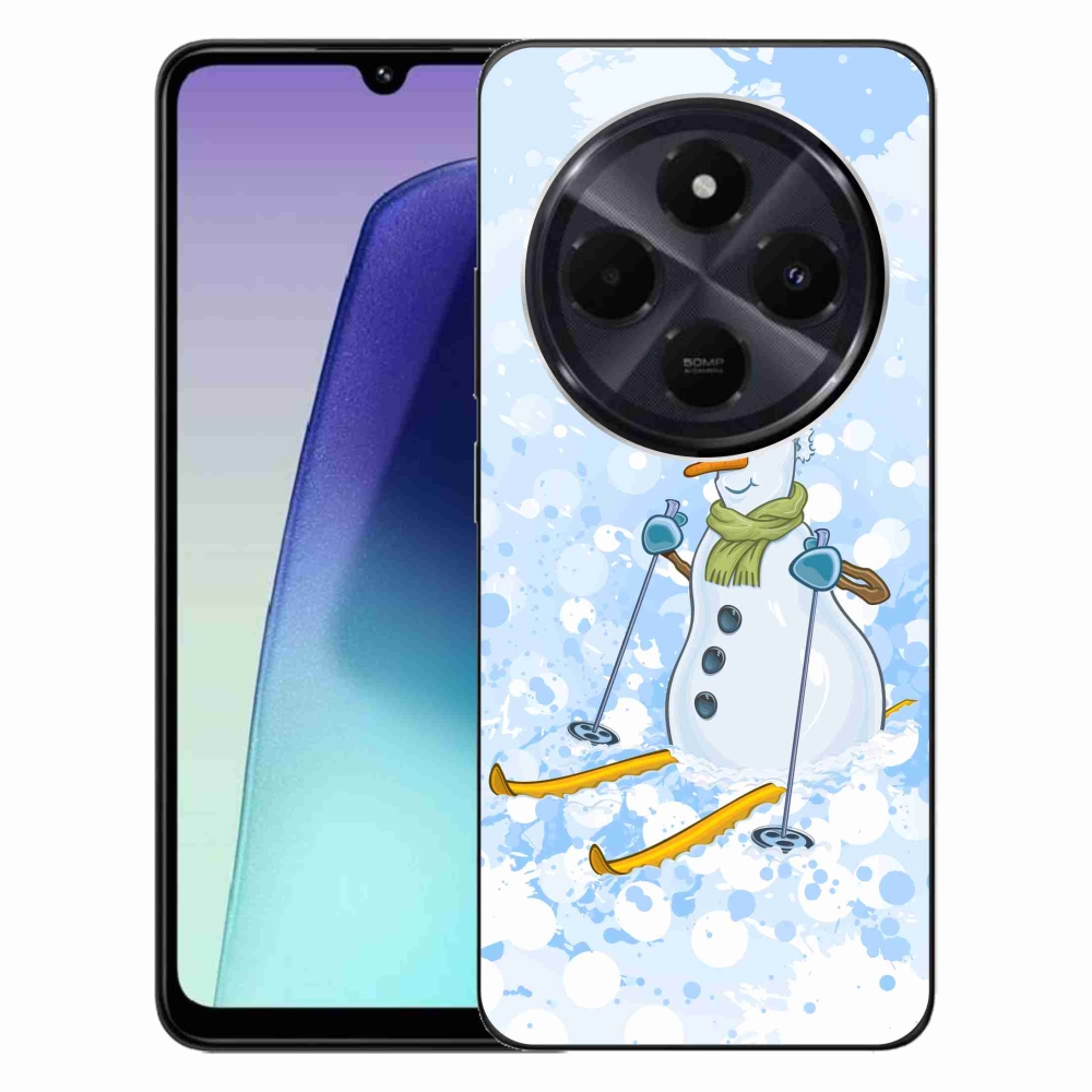 Gélový kryt mmCase na Xiaomi Redmi 14C/Poco C75 - snehuliak