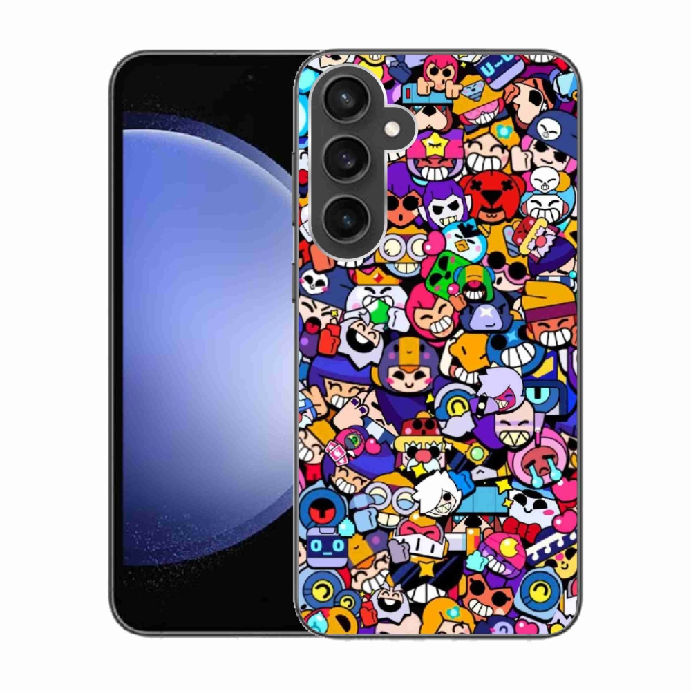 Gélový kryt mmCase na Samsung Galaxy S23 FE - brawl stars 2