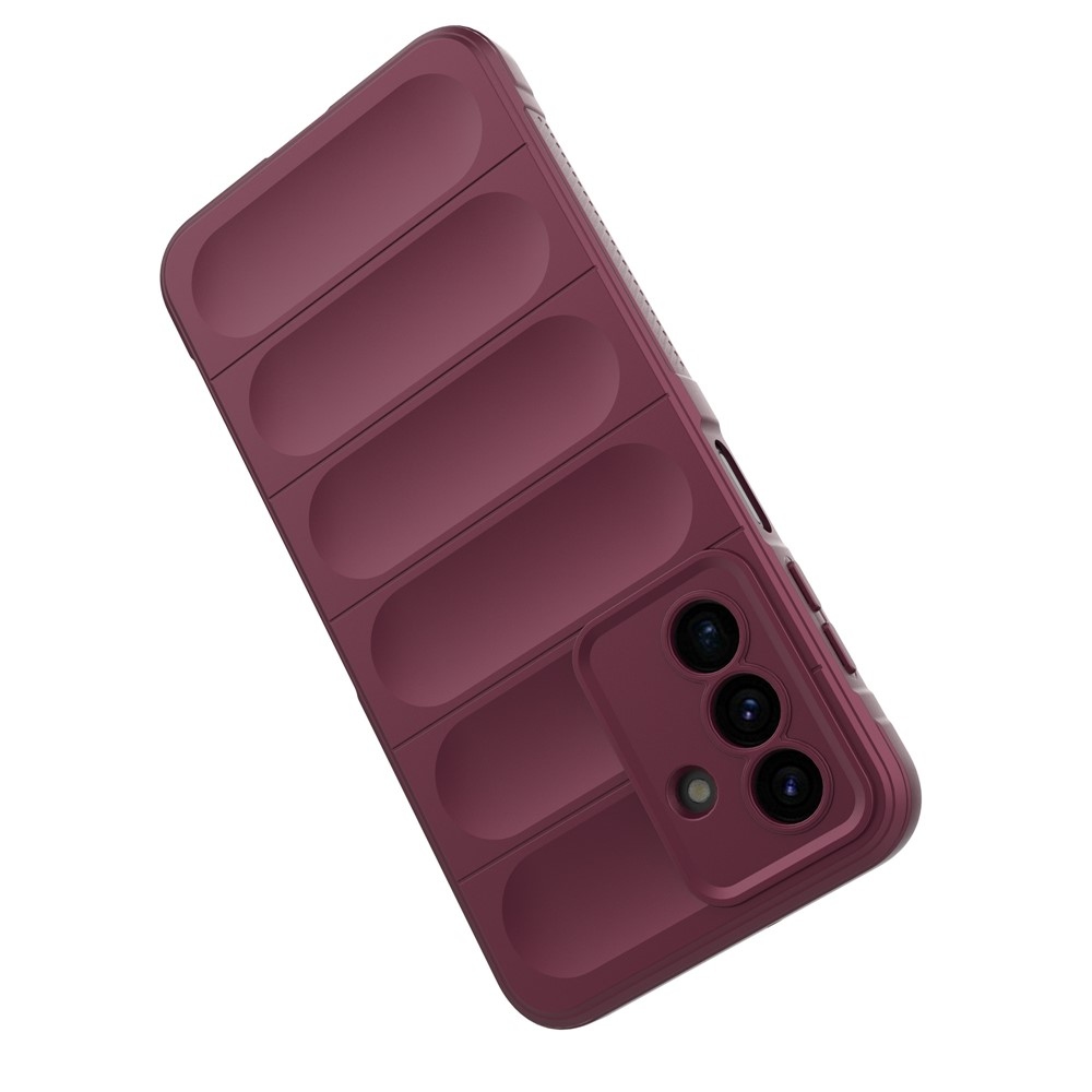 Rugg odolný gélový obal na Samsung Galaxy A17 5G - vínový
