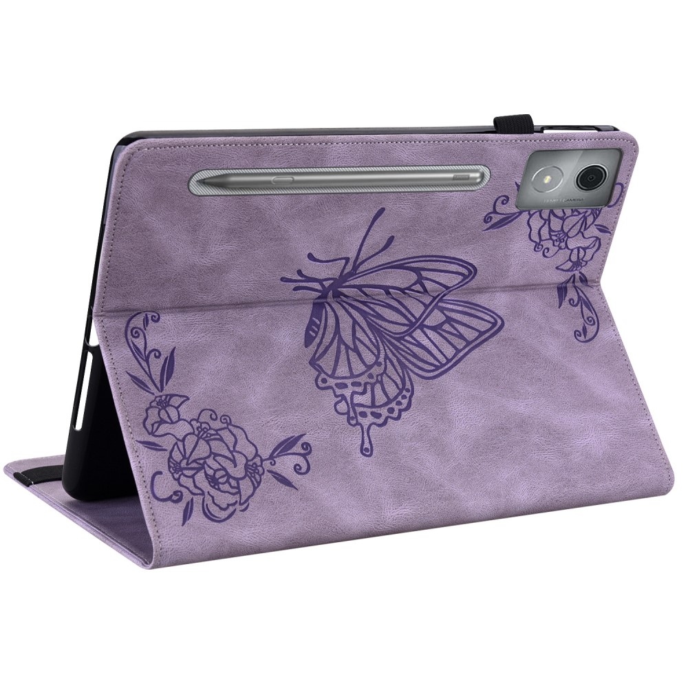 Butterfly zatváracie púzdro na tablet Lenovo Idea Tab Pro 12.7 - fialové