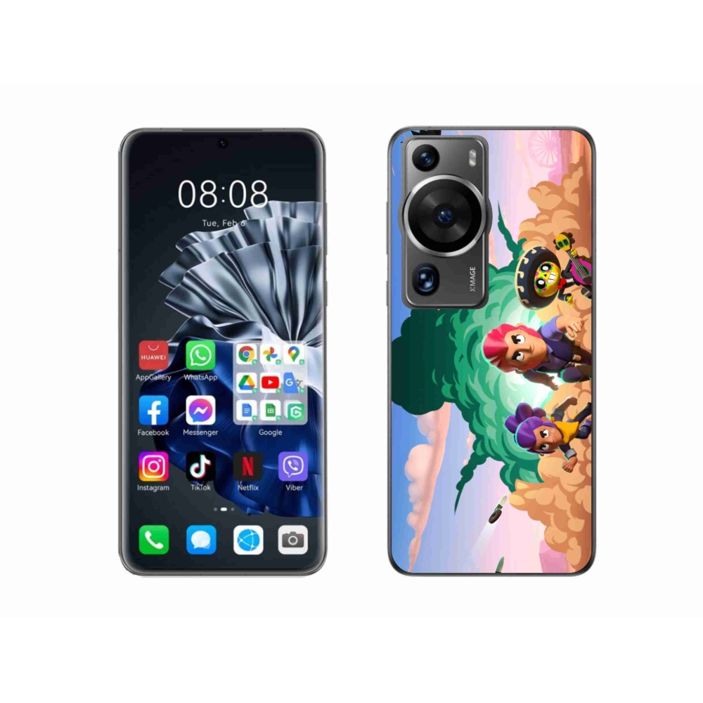 Gélový kryt mmCase na Huawei P60 Pro - brawl stars