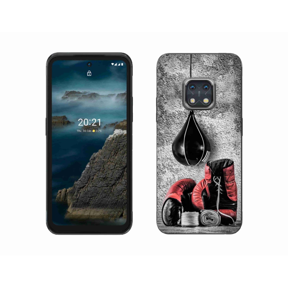 Gélový kryt mmCase na Nokia XR20 - boxovacie vrece a rukavice