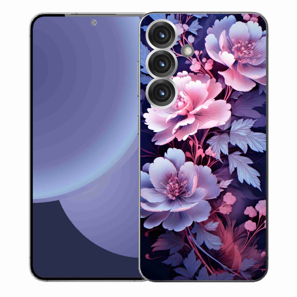 Gélový kryt mmCase na Samsung Galaxy S25+ - kvety 11