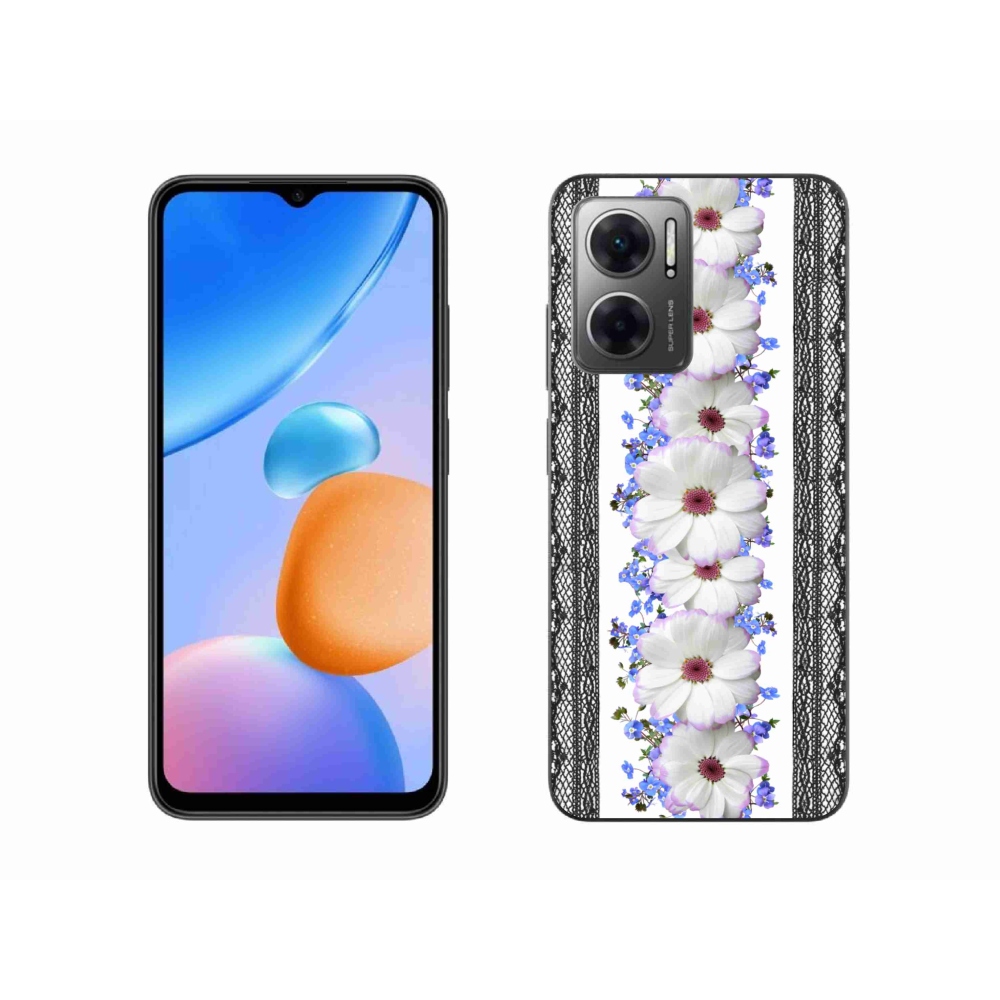 Gélový kryt mmCase na Xiaomi Redmi 10 5G - kvety 8