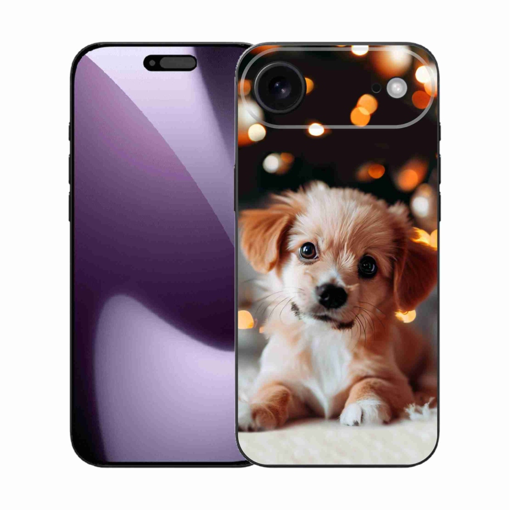 Gélový kryt mmCase na iPhone 17 Air - šteniatko