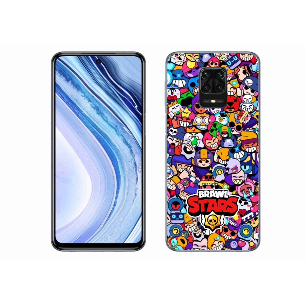 Gélový kryt mmCase na Xiaomi Redmi Note 9 Pro - brawl stars 2