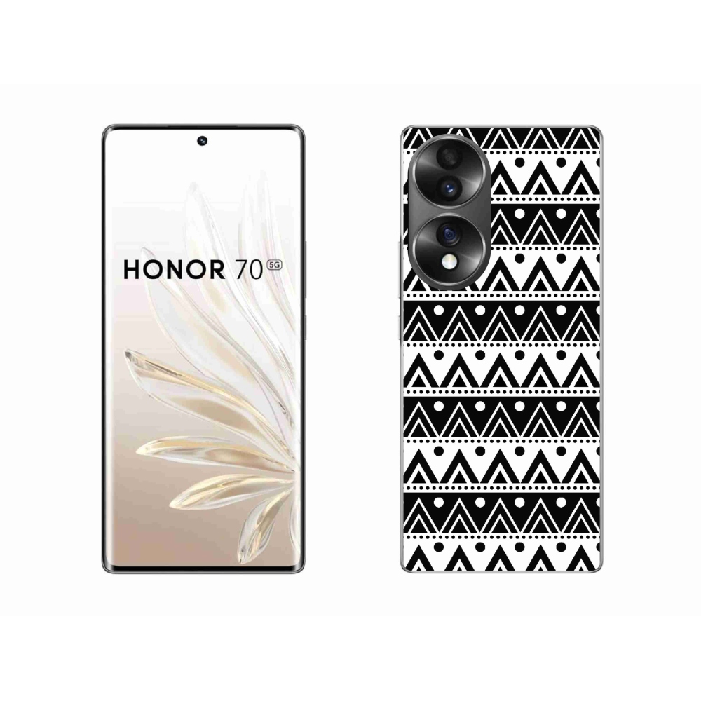 Gélový kryt mmCase na Honor 70 - abstraktný motív 29