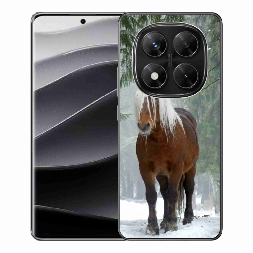 Gélový kryt mmCase na Xiaomi Redmi Note 14 Pro 5G/Poco X7 5G - kôň v lese