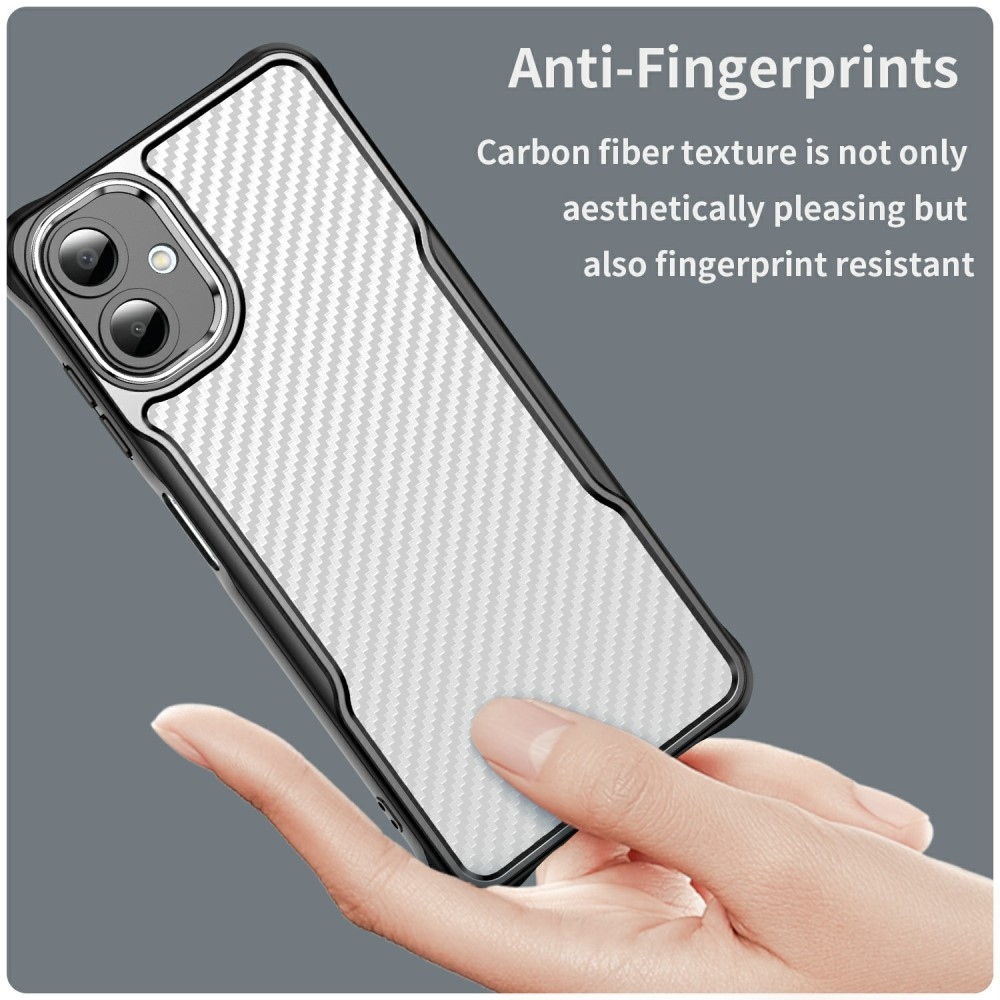 Textures odolný kryt na Samsung Galaxy A06 4G - čierny
