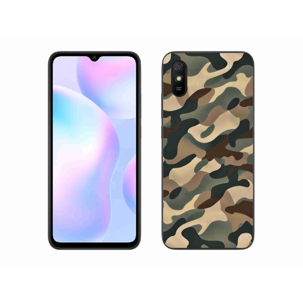 Gélový kryt mmCase na Xiaomi Redmi 9A - maskáčový vzor 11