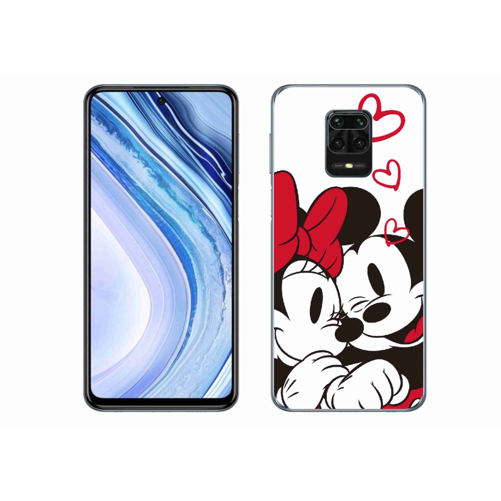 Gélový kryt mmCase na Xiaomi Redmi Note 9 Pro - minnie a mickey