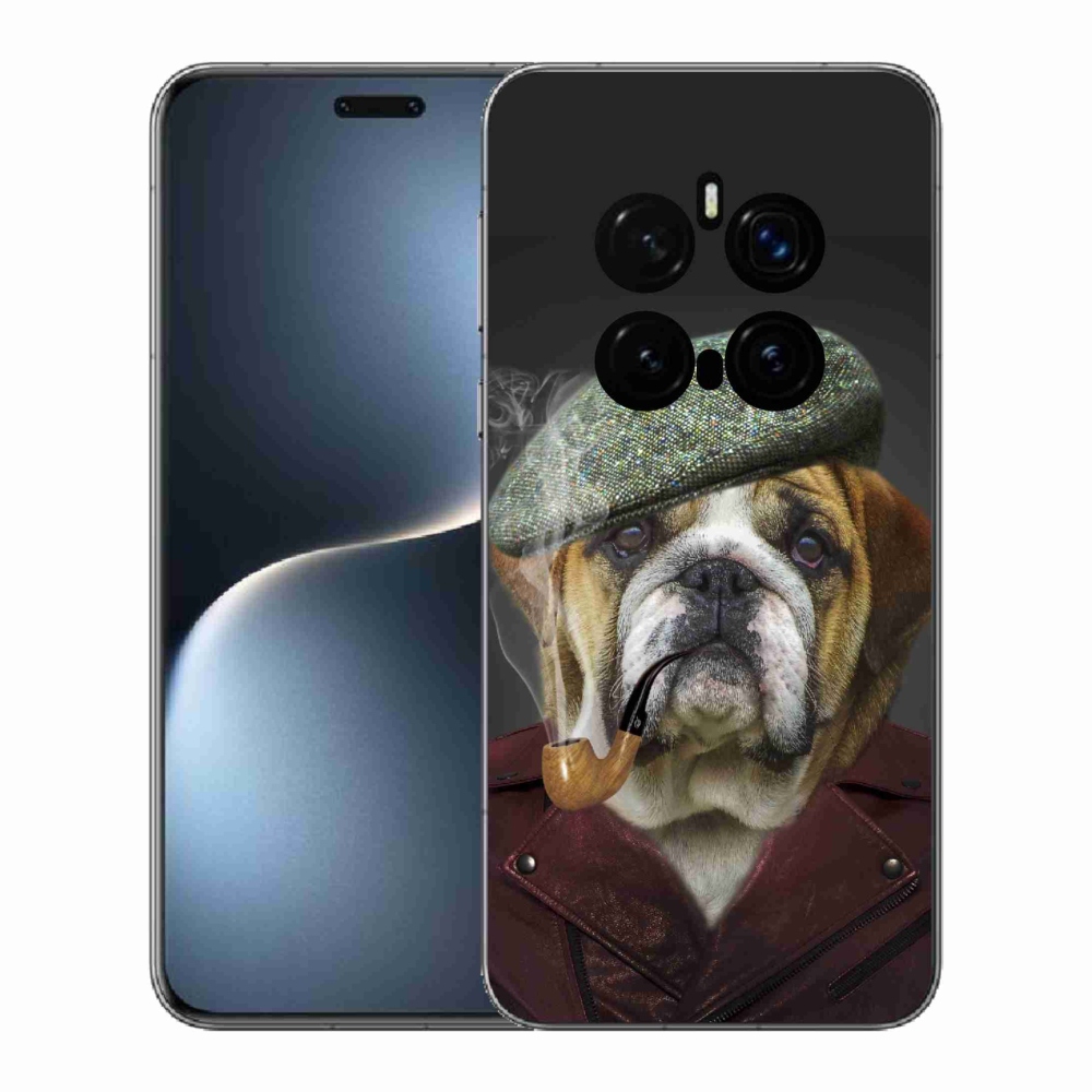 Gélový kryt mmCase na Honor Magic 7 Pro 5G - pes s fajkou