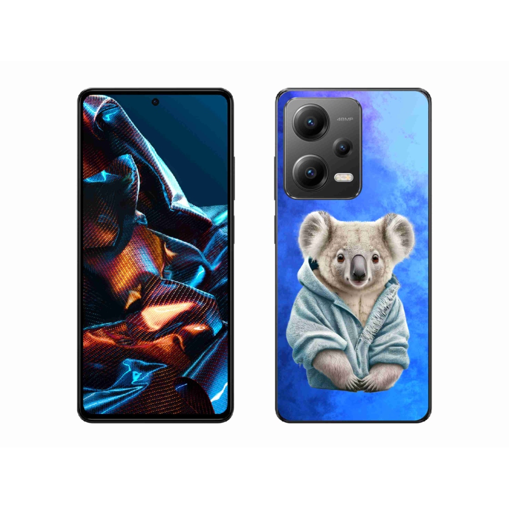 Gélový kryt mmCase na Xiaomi Redmi Note 12 Pro 5G - koala vo svetri