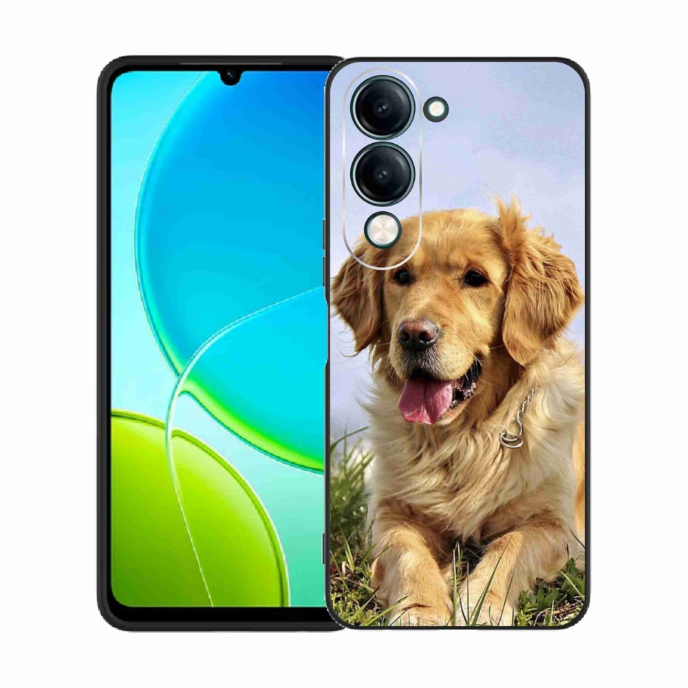 Gélový kryt mmCase na Vivo Y29s 5G - zlatý retriever