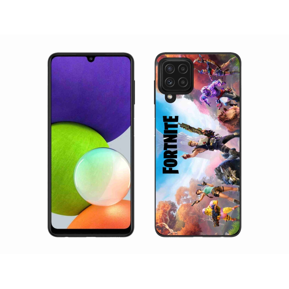 Gélový kryt mmCase na Samsung Galaxy A22 4G - fortnite 1