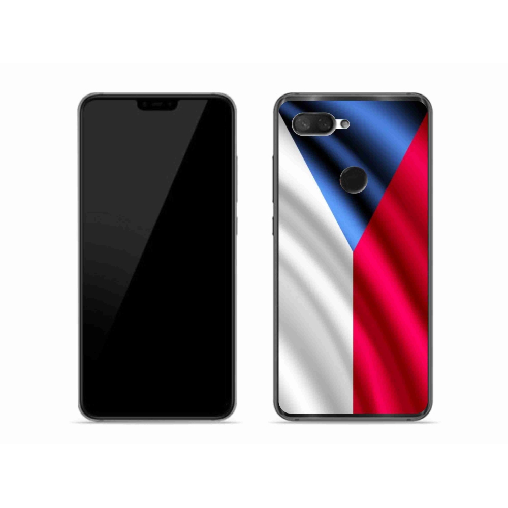 Gélový kryt mmCase na mobil Xiaomi Mi 8 Lite - česká vlajka