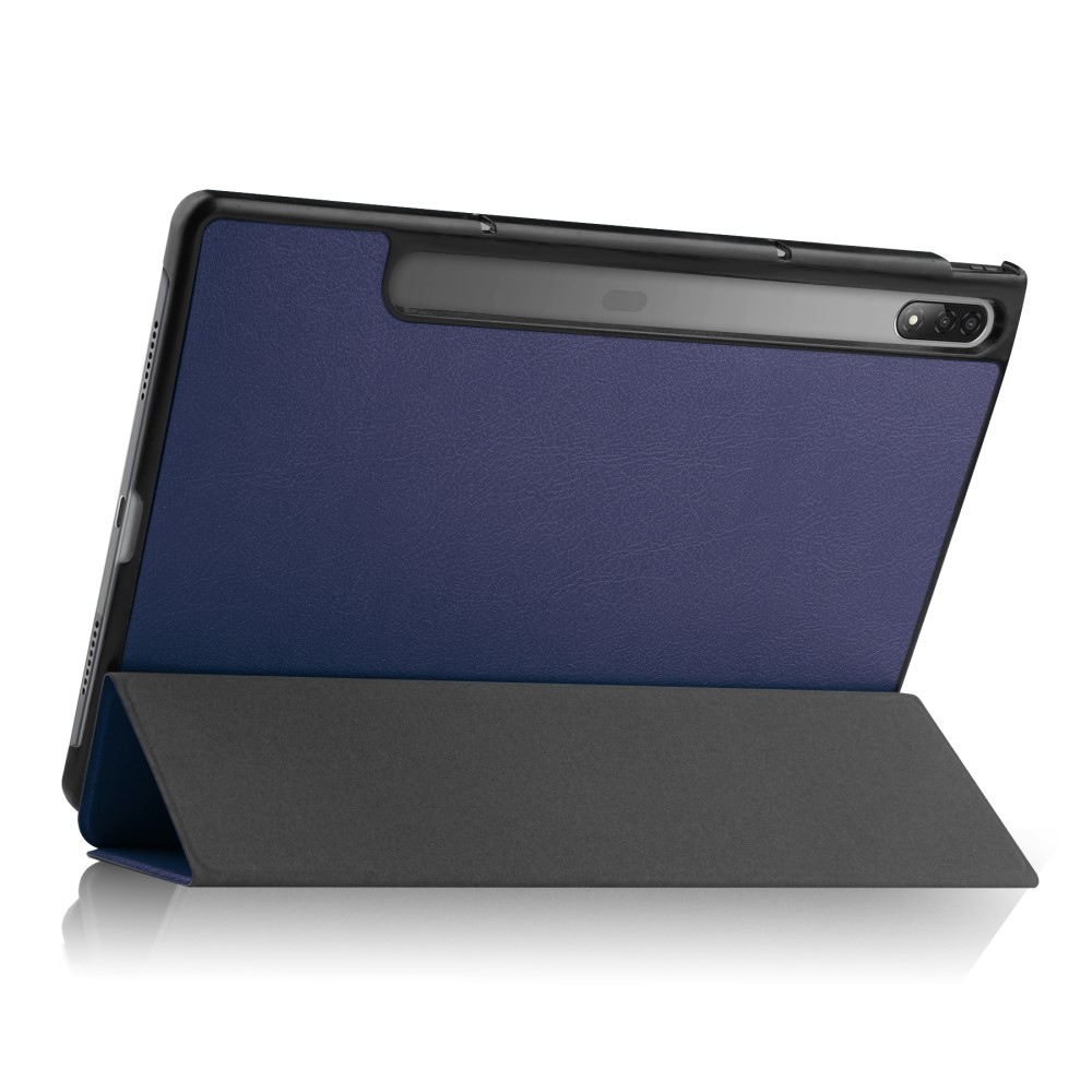 Case chytré zatváracie púzdro na tablet Lenovo Tab P12 Pro - modré