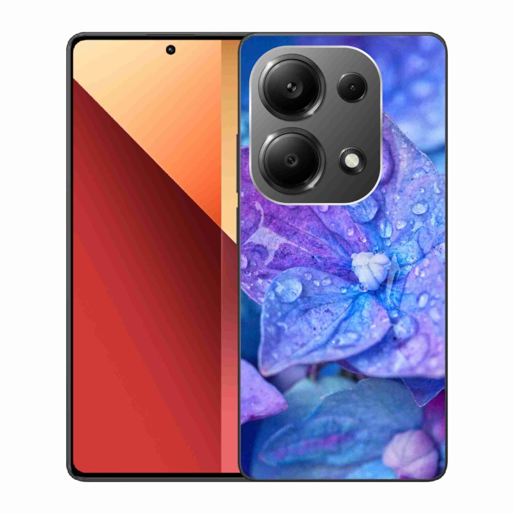 Gélový kryt mmCase na Xiaomi Redmi Note 13 Pro 4G/Poco M6 Pro - fialový kvet