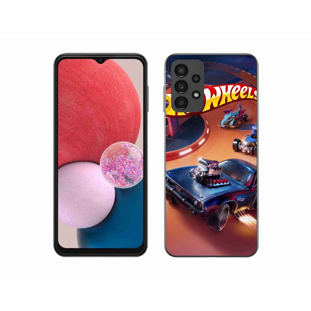 Gélový kryt mmCase na Samsung Galaxy A13 4G - hot wheels