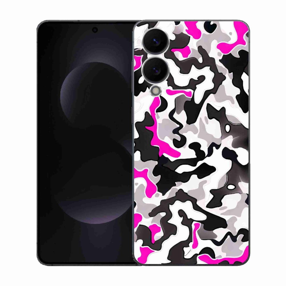 Gélový kryt mmCase na Samsung Galaxy S25 Edge - maskáčový vzor 5