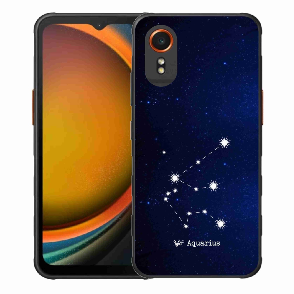 Gélový kryt mmCase na Samsung Galaxy Xcover 7 - súhvezdie Vodnára