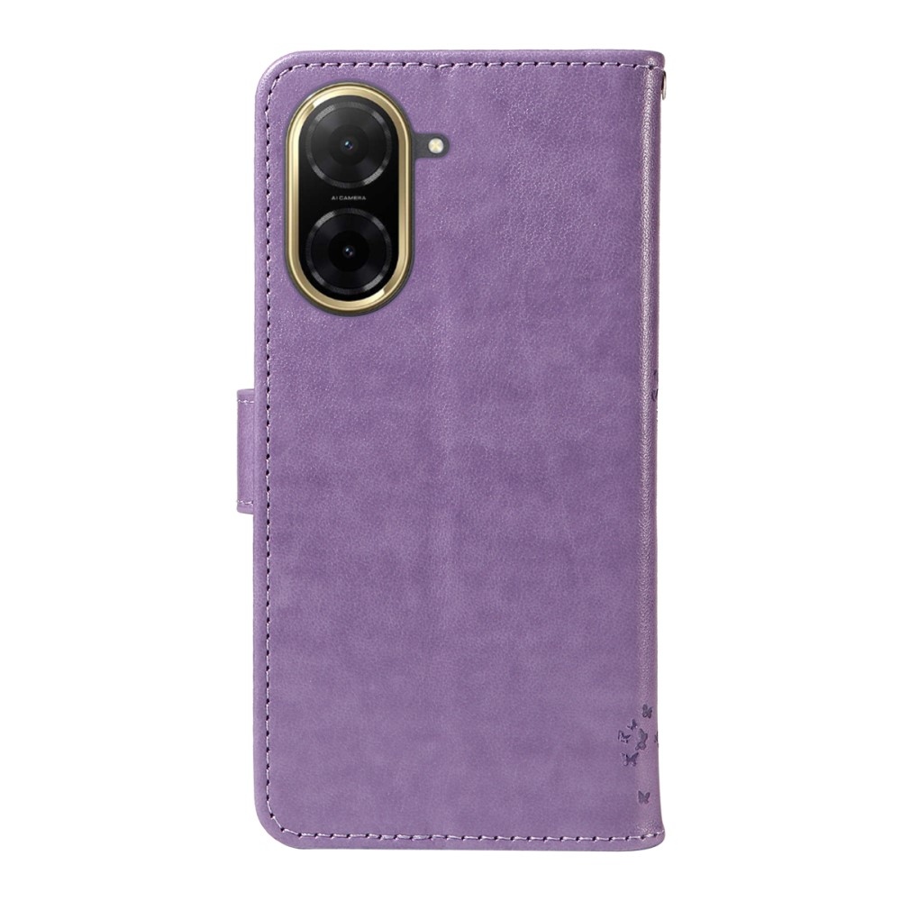 Trees knižkové púzdro na Xiaomi Redmi A5 (171.7x77.8x8.3mm) - svetlofialové