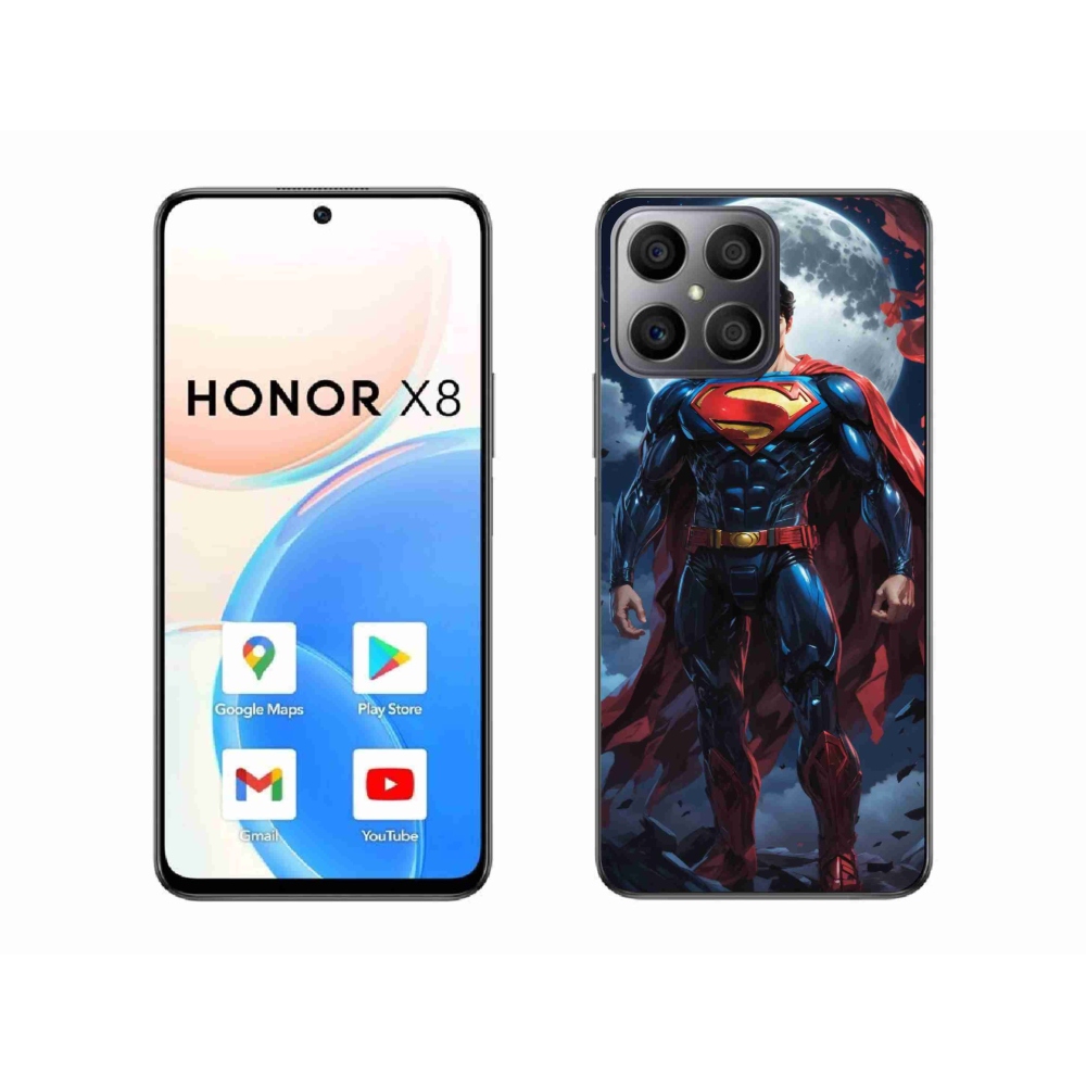 Gélový kryt mmCase na Honor X8 - superman