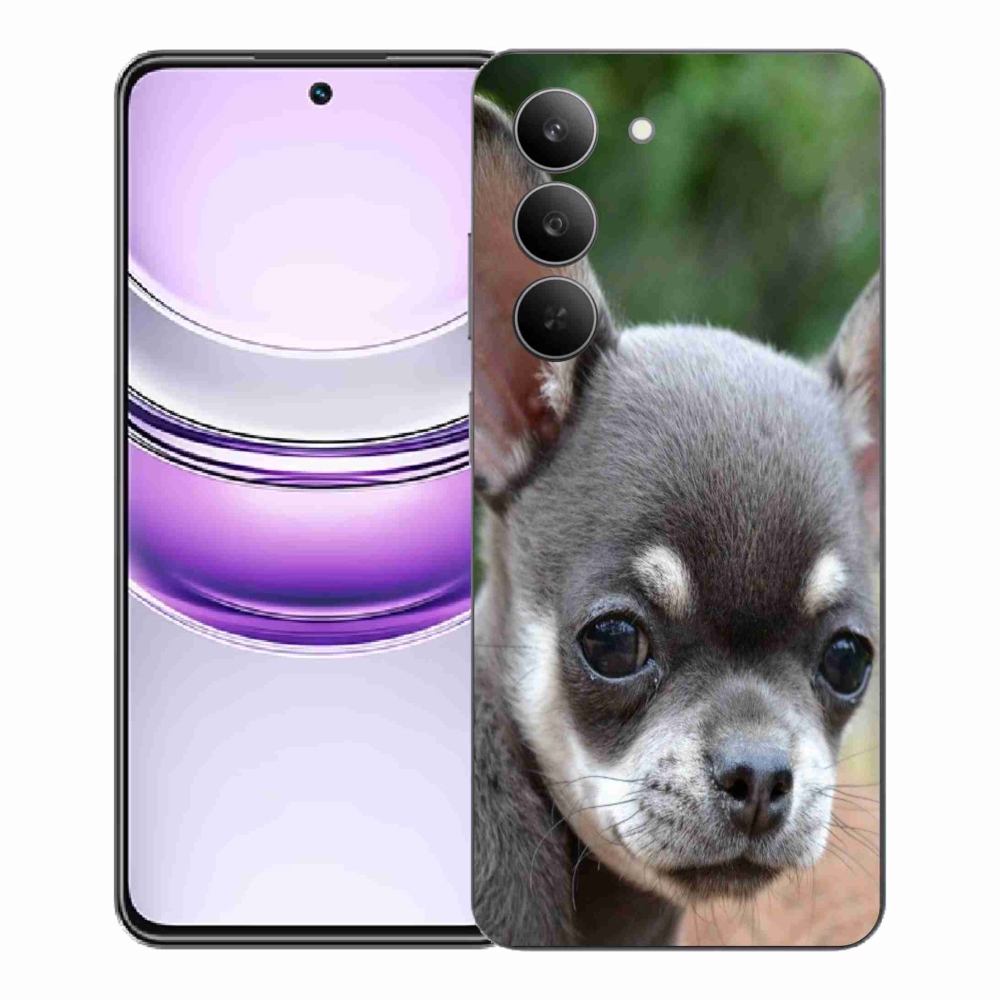 Gélový kryt mmCase na Realme 14x 5G - čivava