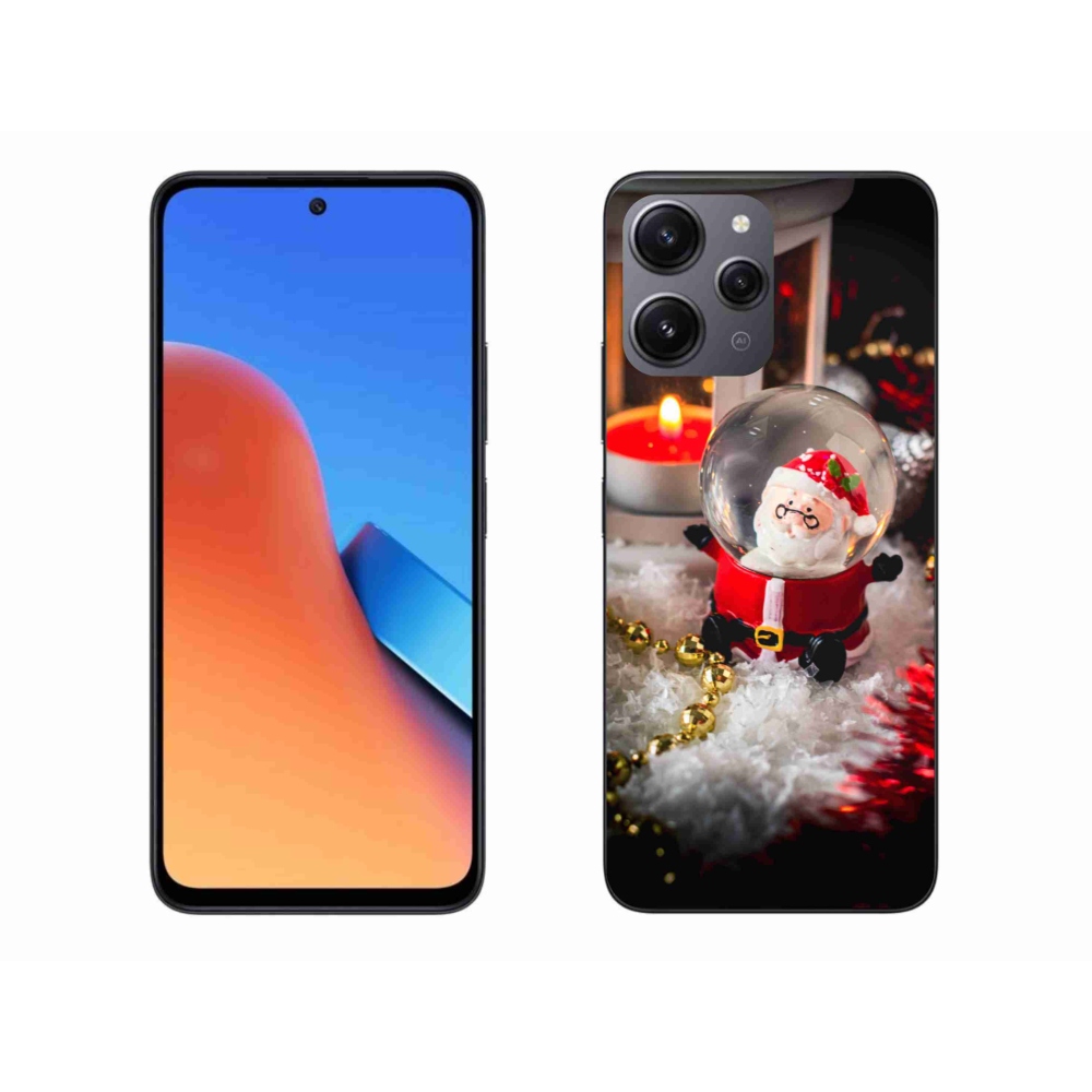 Gélový kryt mmCase na Xiaomi Redmi 12 - Santa Claus 1