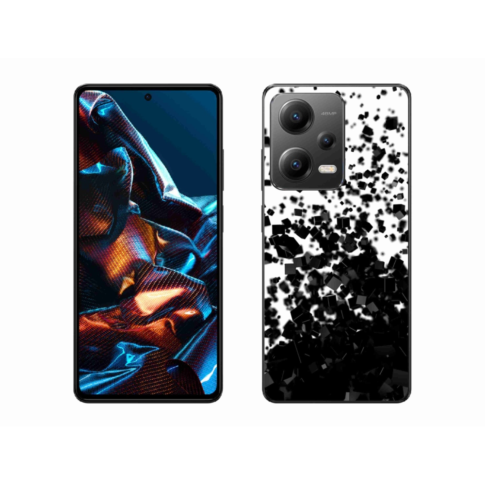 Gélový kryt mmCase na mobil Xiaomi Redmi Note 12 Pro 5G - abstraktný vzor 1