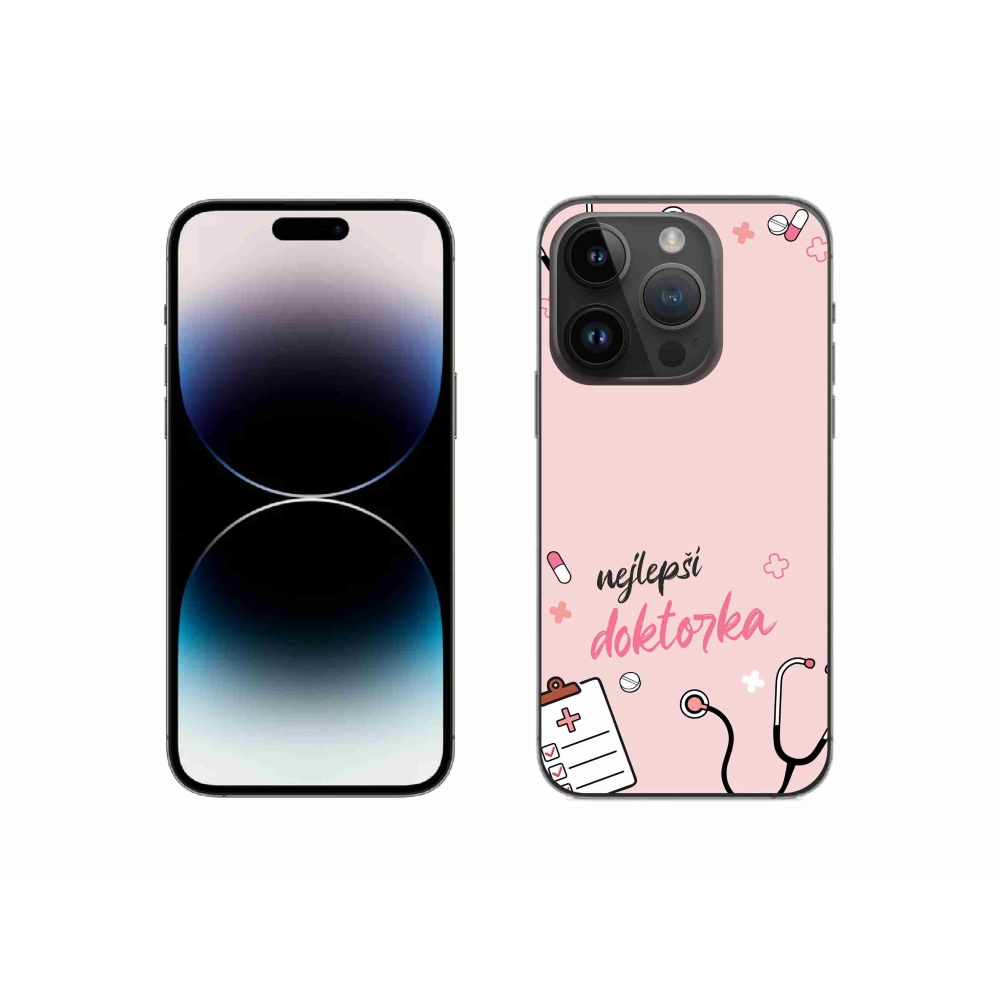 Gélový kryt mmCase na iPhone 14 Pro 6.1 - najlepšia doktorka