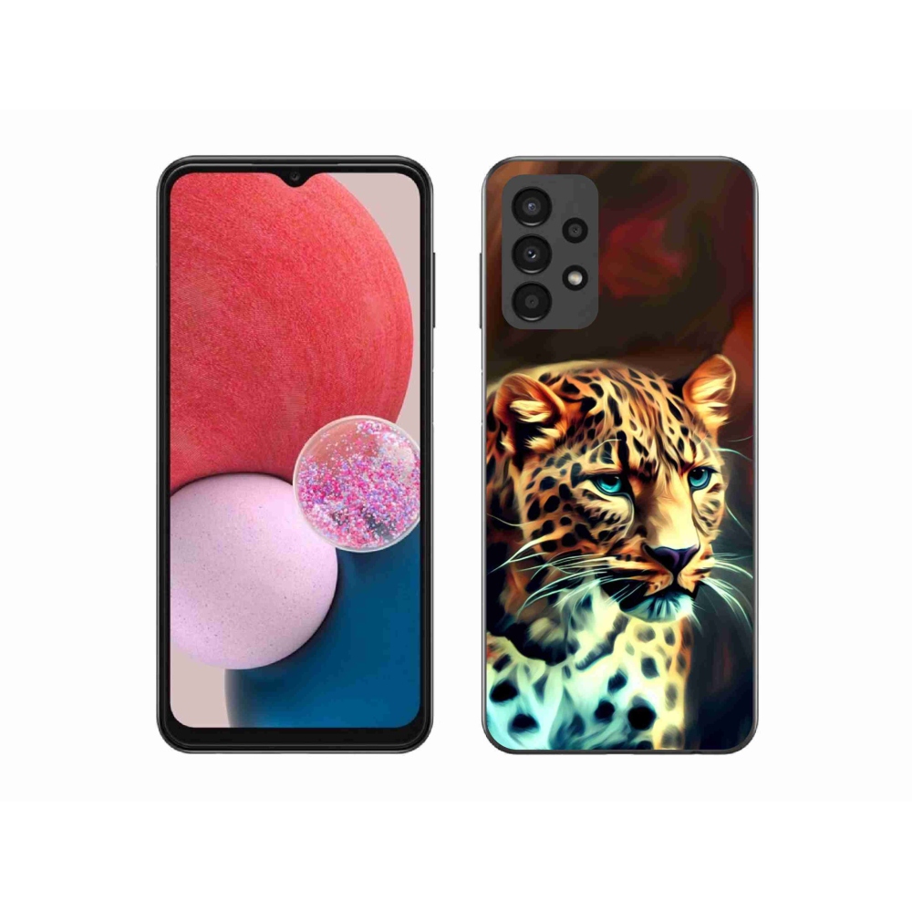 Gélový kryt mmCase na Samsung Galaxy A13 4G - leopard