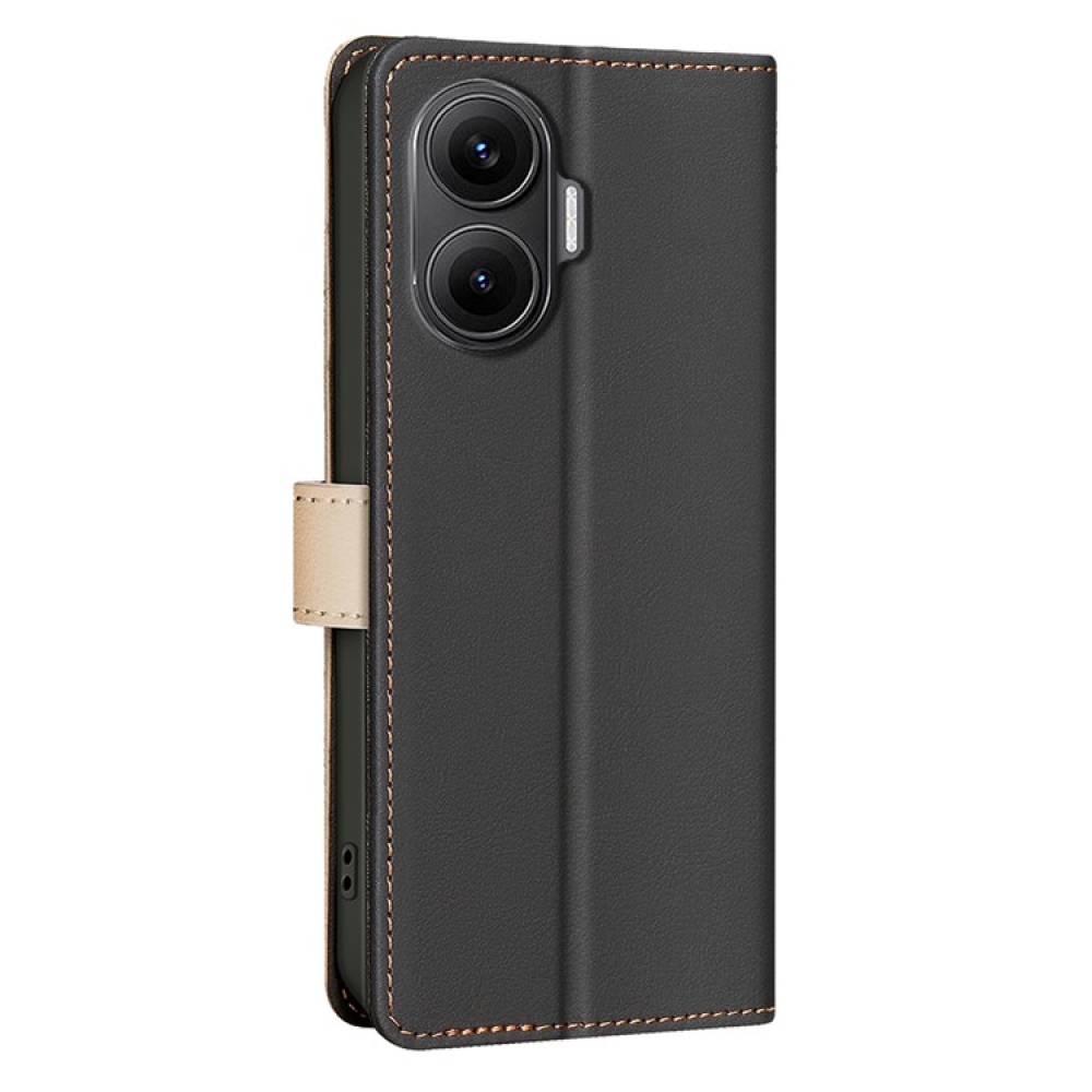 BNF DUO knižkové púzdro na Xiaomi Poco F7 5G - čierne