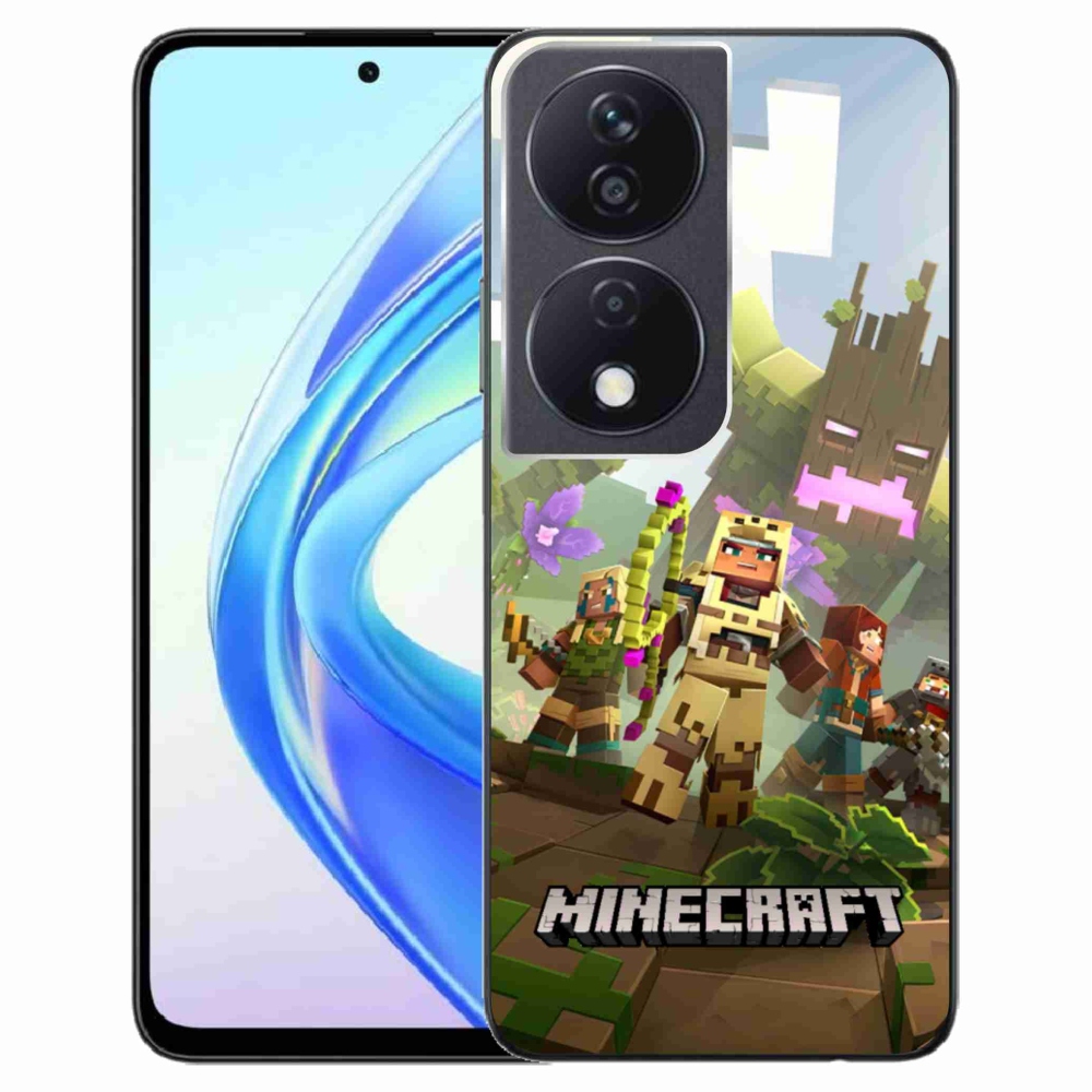 Gélový kryt mmCase na Honor X7b/Honor 90 Smart - minecraft 1