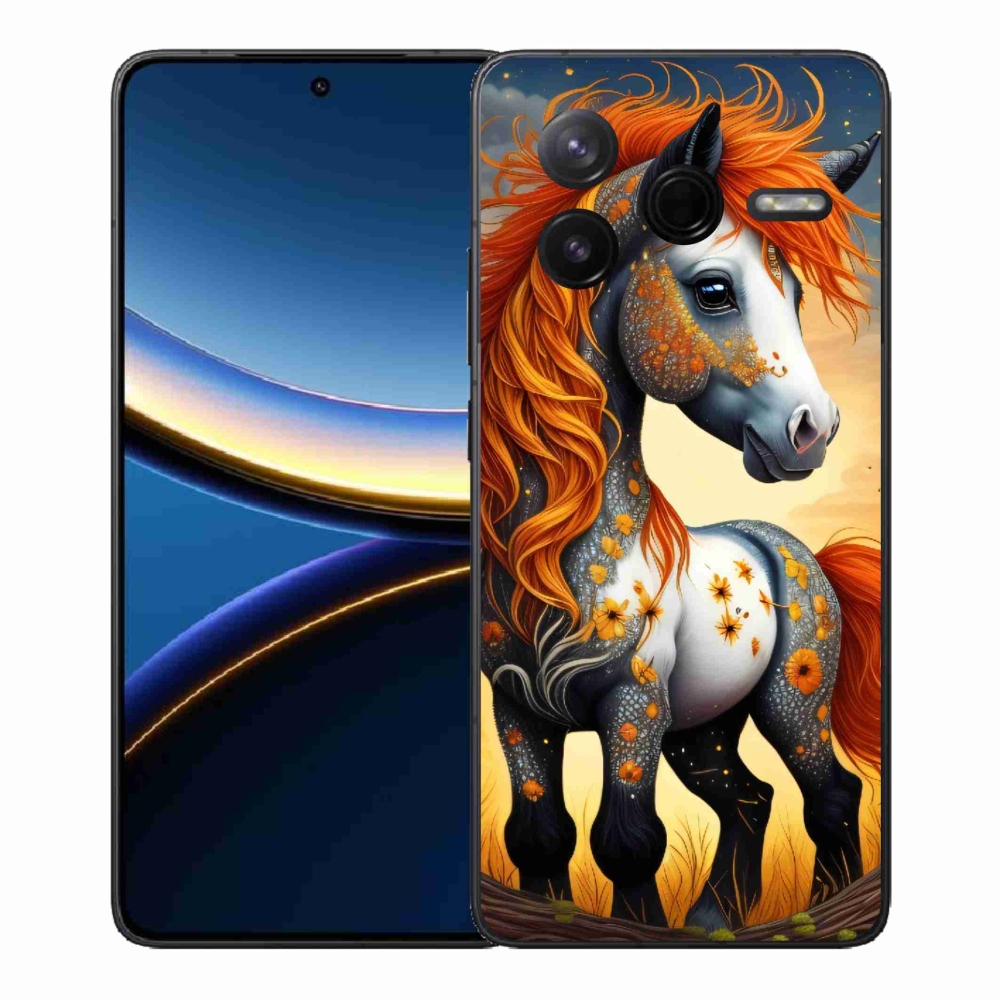 Gélový kryt mmCase na Xiaomi Poco F7 Pro - farebný poník