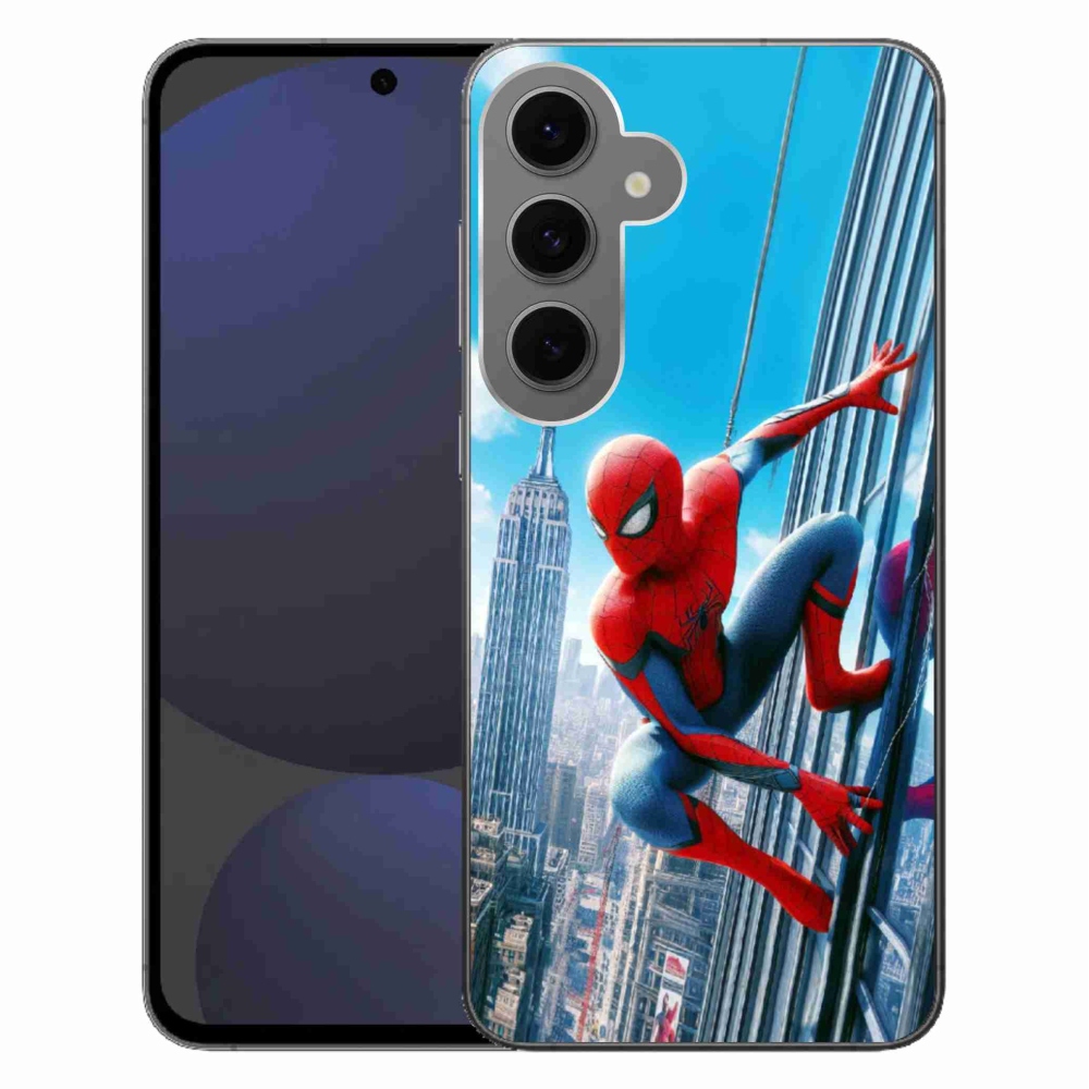 Gélový kryt mmCase na Samsung Galaxy S24 FE - spiderman