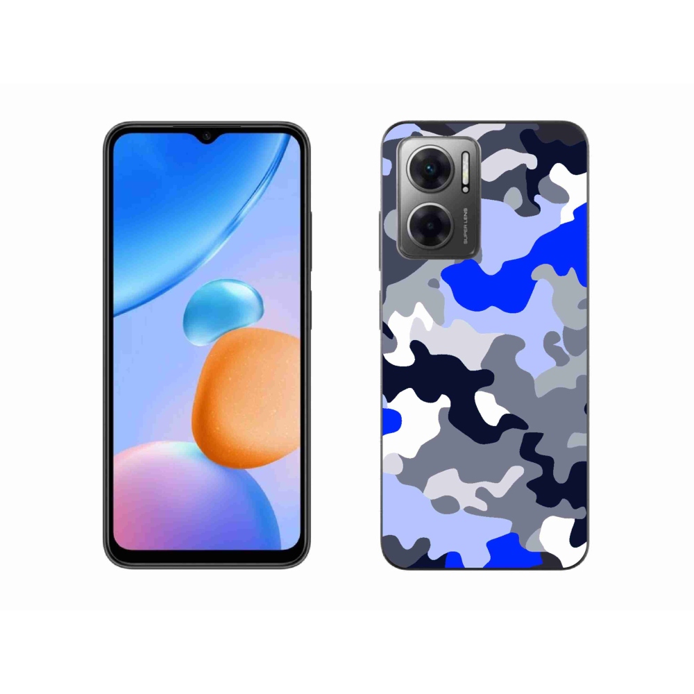 Gélový kryt mmCase na Xiaomi Redmi 10 5G - maskáčový vzor 8